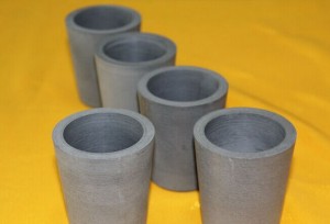 Boron nitride ceramic crucible